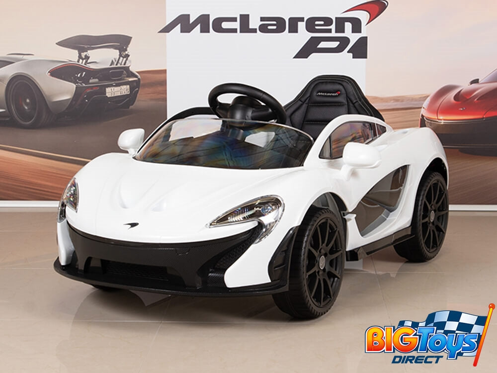 Big Toys Direct 12V McLaren P1 Car White
