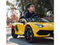 12V Kids Ride On Sports Car Battery Powered Lamborghini Aventador SVJ with Remote - Red