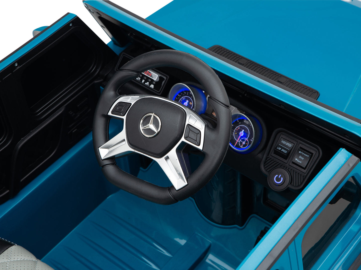 12V Mercedes-Maybach G650 Landaulet Kids Ride On Car/SUV with Remote - Blue