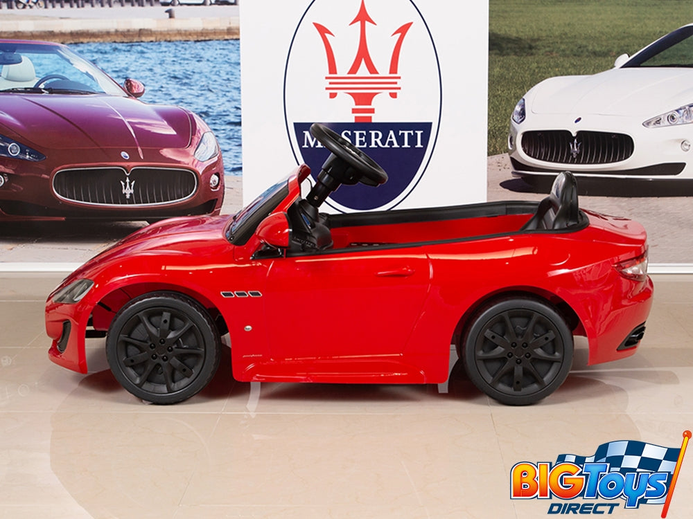 Big Toys Direct 12V Maserati GranCabrio Painted Red