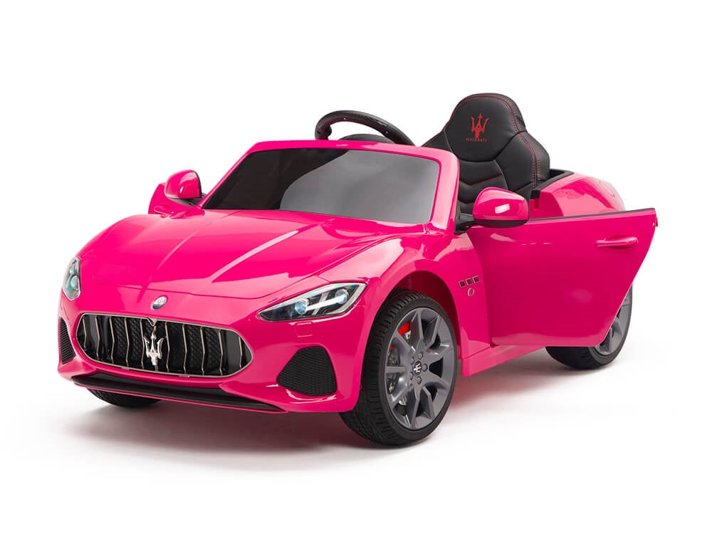 Kids 12V Maserati GranCabrio Ride On Car In Pink With Remote for Parents –  Big Toys Direct