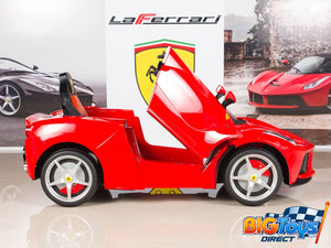 Ferrari 12V LaFerrari Kids Electric Ride On Car with Remote Control - Red