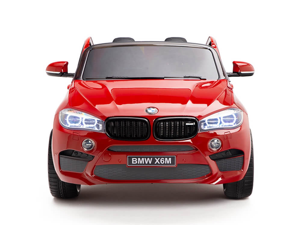 Two Seat BMW X6M Kids 12V Car - Red