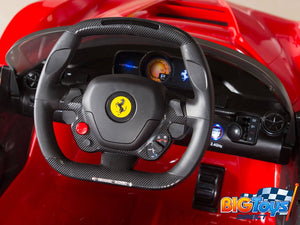 Ferrari 12V LaFerrari Kids Electric Ride On Car with Remote Control - Red