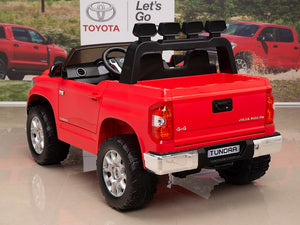 Kids 12V Toyota Tundra Ride On Truck Red