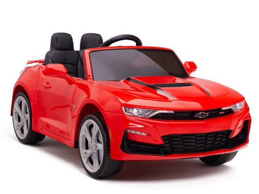 12V Chevrolet Camaro 2SS Kids Ride On Car with Remote Control - Red