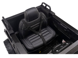 12V Mercedes Zetros One Seat Ride On Truck Black