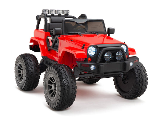 Goliath Kids 24V Battery Operated Ride On Truck With Remote - Red