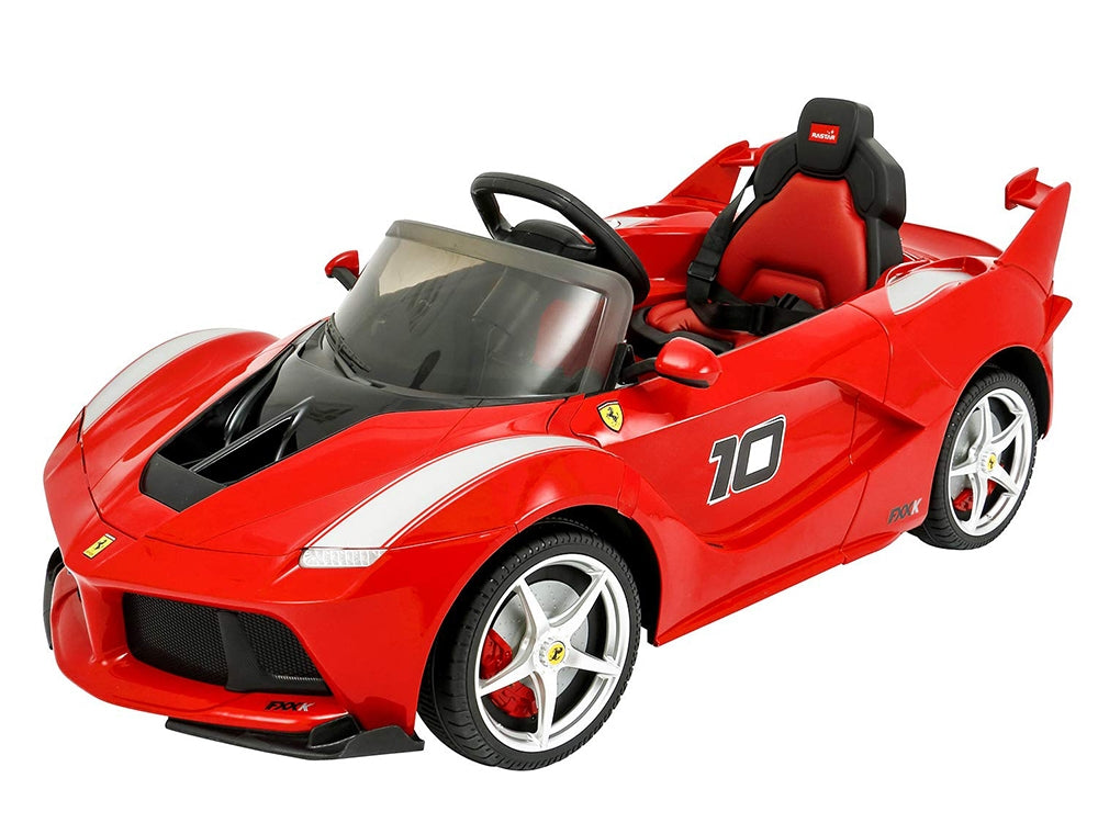 Ferrari 12V LaFerrari FXXK Kids Electric Ride On Car with Remote Control - Red