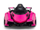 Lamborghini V12 Vision GT Kids Ride On Car with Remote Control - Pink