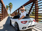 Big Toys Direct 12V Maserati GranCabrio Painted White