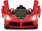 Ferrari 12V LaFerrari FXXK Kids Electric Ride On Car with Remote Control - Red