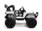 Nighthawk Kids 24V Battery Operated Ride On Truck With Remote - White