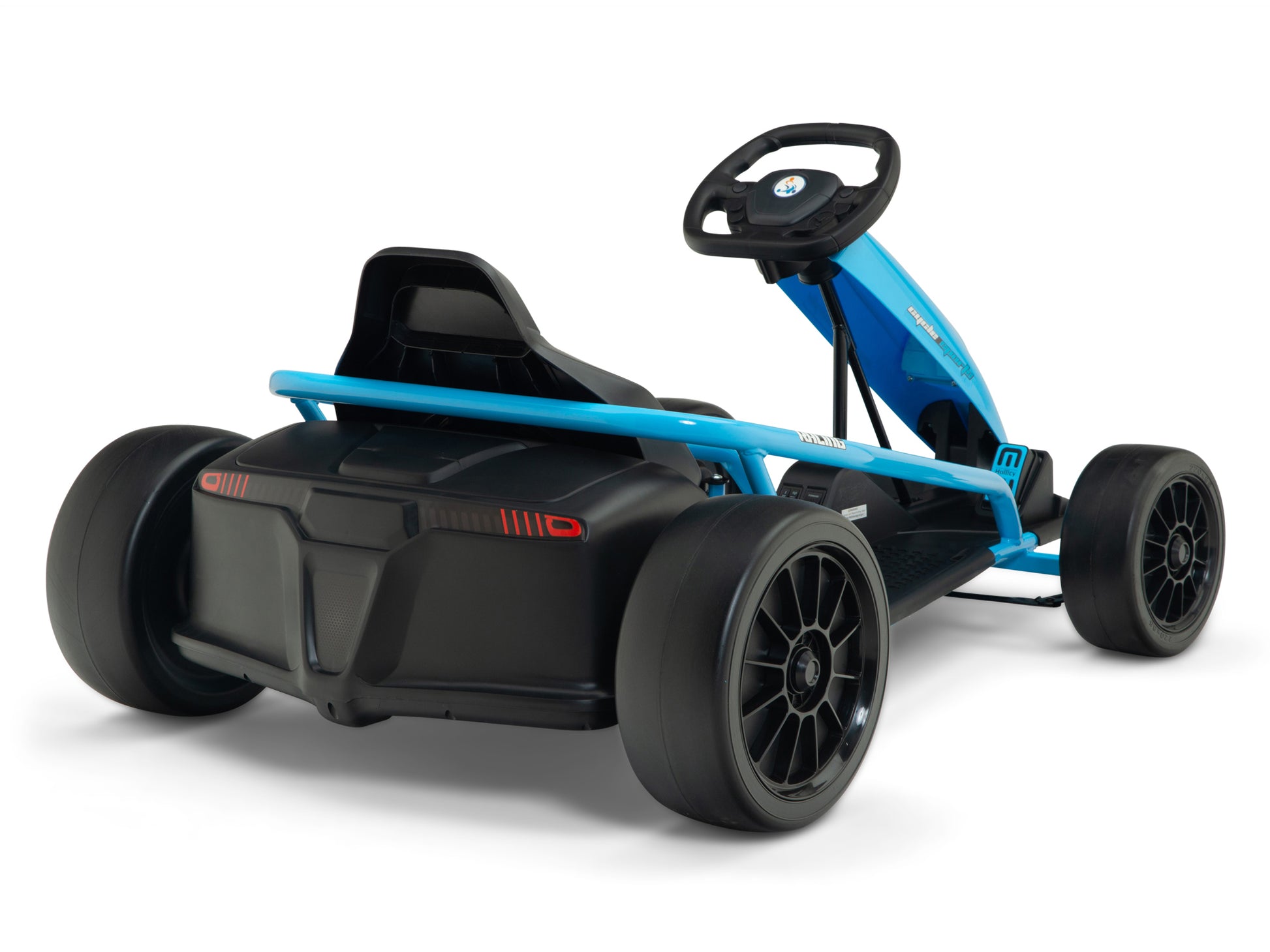  AOKOY Kids Electric Drift Car, 12V Battery Powered Ride On Toy  Car with Remote Control Ride On Sports Car Go Kart for Kids with Drift  Function 3 Speeds LED Headlights, Blue 