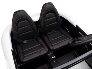 24V Super Sport GT Kids Ride On Car - White