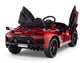 12V Kids Ride On Sports Car Battery Powered Lamborghini Aventador SVJ with Remote - Burgundy