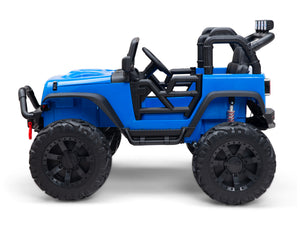 Nighthawk Kids 24V Battery Operated Ride On Truck With Remote - Blue