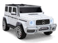 24V 2-Seater Mercedes-Benz G63 Kids Ride On Car / SUV with Remote Control - White