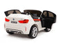 Two Seat BMW X6M Kids 12V Car - White
