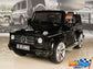12V Mercedes Benz G55 PREMIUM Ride On SUV with Remote and MP3 - Black