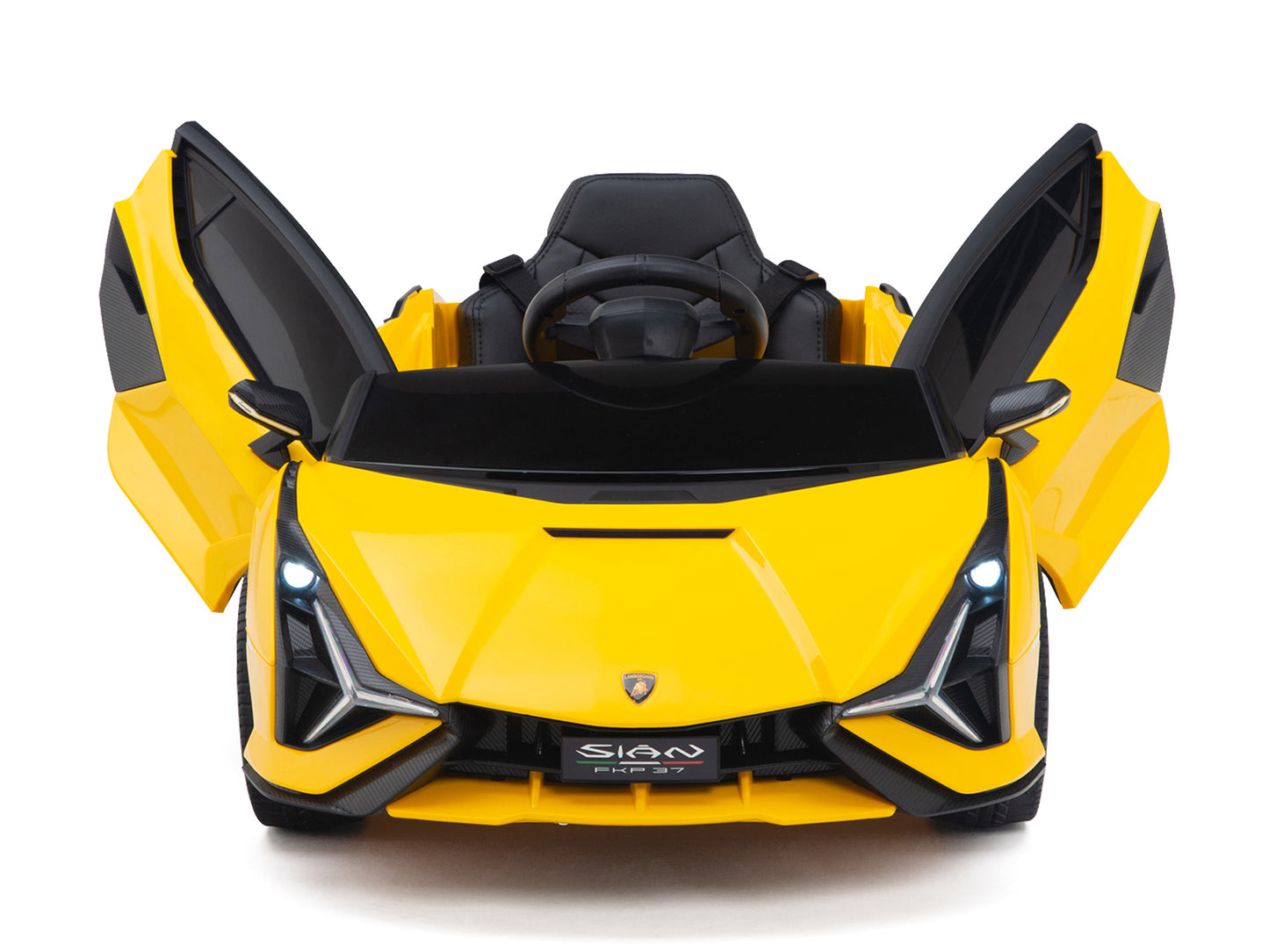 Lamborghini Sian 12V Kids Ride On Car with Remote Control - Yellow