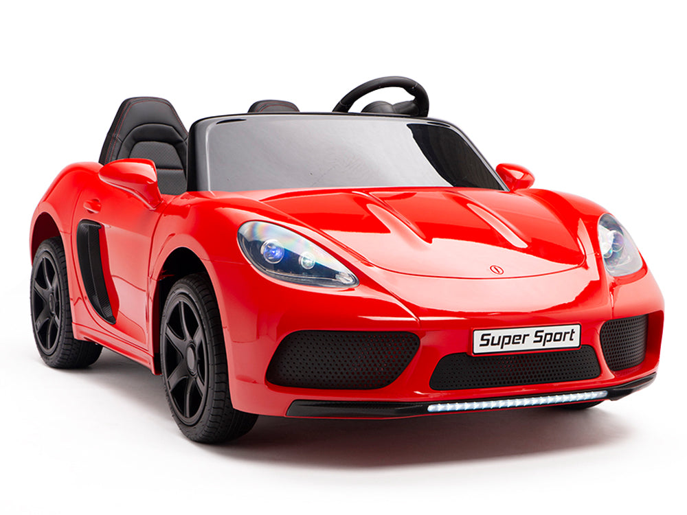 24V Super Sport GT Kids Ride On Car - Red