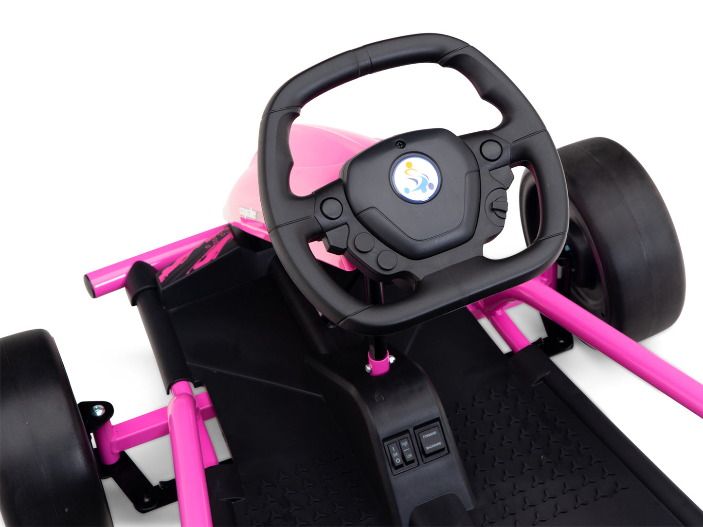 RIDINGTON 24V Kids Electric Go-Kart with DRIFT Function - Pink