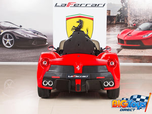 Ferrari 12V LaFerrari Kids Electric Ride On Car with Remote Control - Red