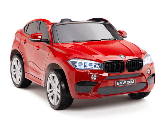 Two Seat BMW X6M Kids 12V Car - Red