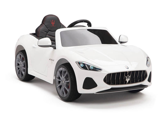 Big Toys Direct 12V Maserati GranCabrio Painted White
