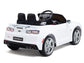 12V Chevrolet Camaro 2SS Kids Ride On Car with Remote Control - White