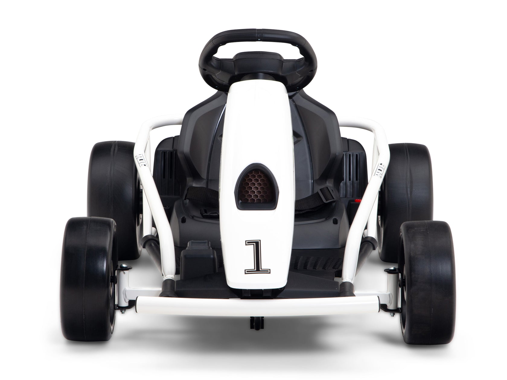 RIDINGTON 24V Kids Electric GoKart with DRIFT Function White Big