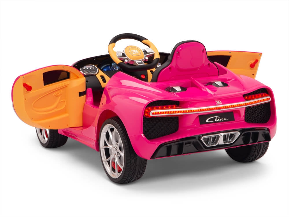 Big Toys Direct 12V Bugatti Chiron Car Pink