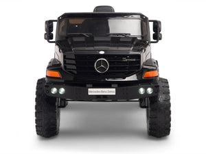 12V Mercedes Zetros One Seat Ride On Truck Black