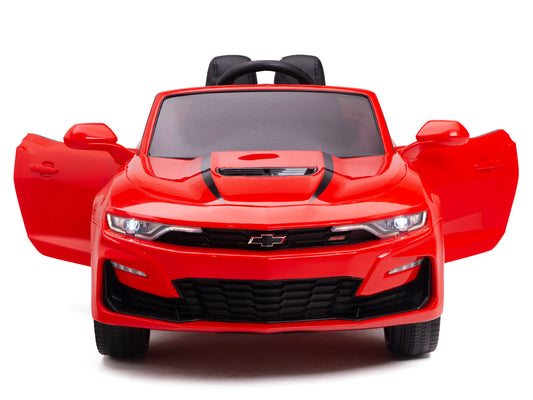 12V Chevrolet Camaro 2SS Kids Ride On Car with Remote Control - Red