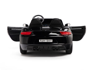 24V Super Sport GT Kids Ride On Car - Black