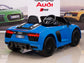 12V Audi R8 Spyder Blue