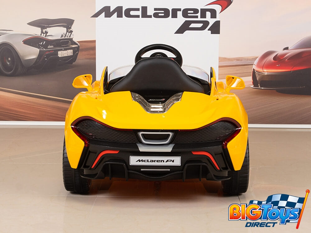 Big Toys Direct 12V McLaren P1 Car Yellow