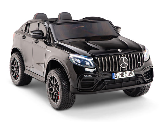12V Mercedes-Benz AMG GLC63S Kids Two Seat Ride On Car with Remote Control - Black