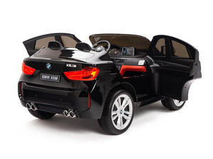 Two Seat BMW X6M Kids 12V Car - Black