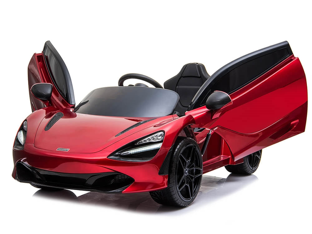 Toddler McLaren 720S Car - 12V Kid's Battery Powered Car + Remote ControlRed