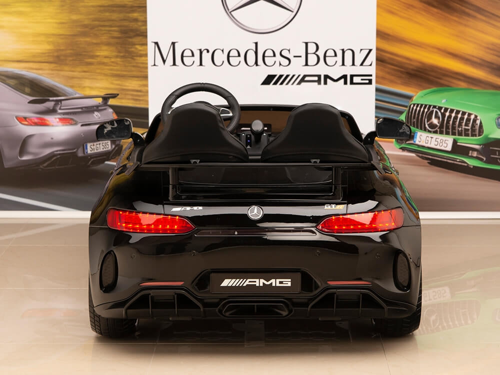 12V Mercedes-Benz AMG GTR Kids Ride On Car with Remote Control - Black