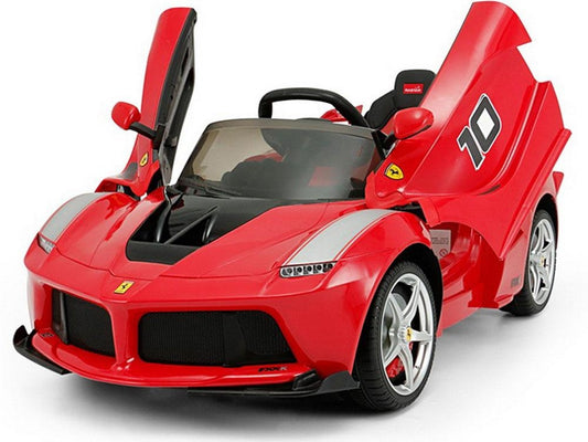 Ferrari 12V LaFerrari FXXK Kids Electric Ride On Car with Remote Control - Red