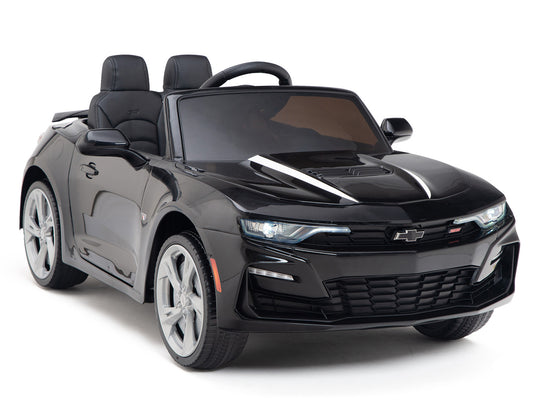 12V Chevrolet Camaro 2SS Kids Ride On Car with Remote Control - Black