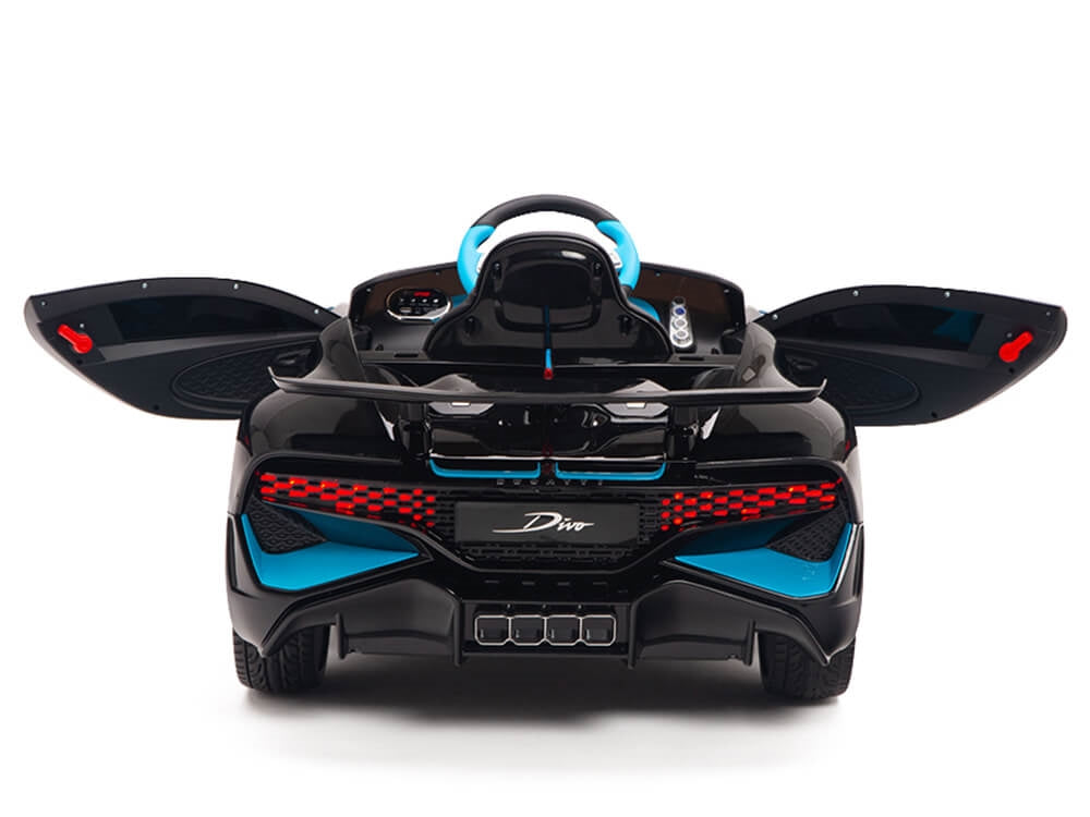 Big Toys Direct 12V Bugatti Divo Sports Car Black