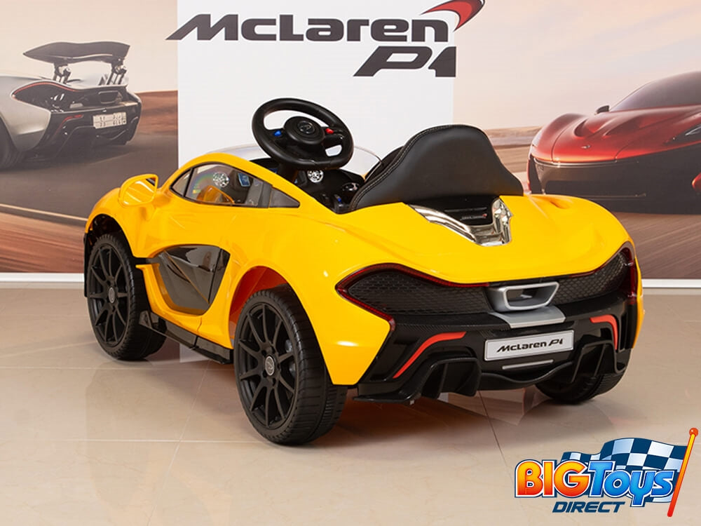 Big Toys Direct 12V McLaren P1 Car Yellow