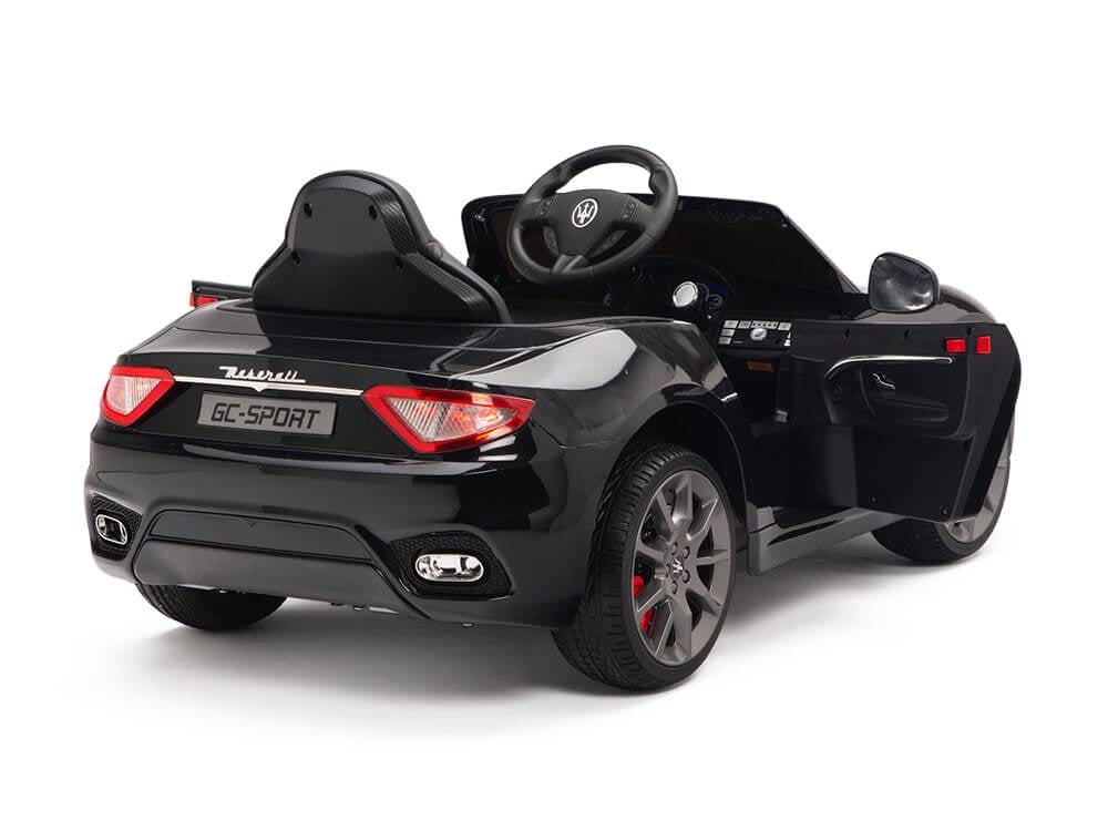 Big Toys Direct 12V Maserati GranCabrio Painted Black