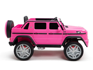 12V Mercedes-Maybach G650 Landaulet Kids Ride On Car/SUV with Remote – Pink