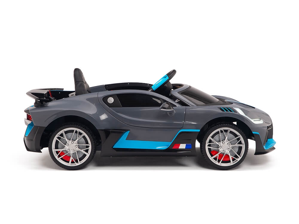 Big Toys Direct 12V Bugatti Divo Sports Car Gray