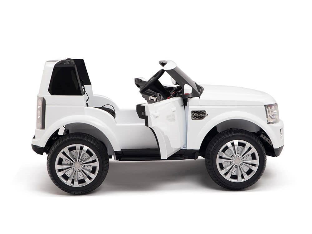 12V Land Rover Discovery White